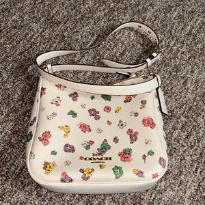 Coach Floral Shoulder Purse
